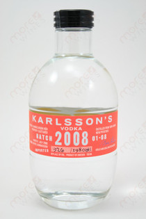 Karlsson's 2008 Batch Vodka 750ml