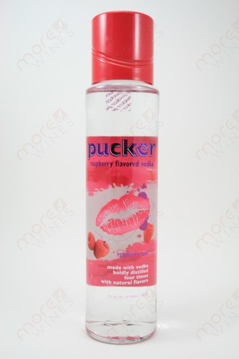 Pucker Raspberry Rave Vodka 750ml