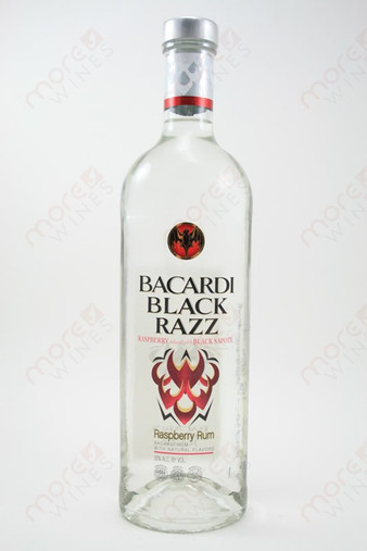 Bacardi Black Razz rum 750ml - MoreWines