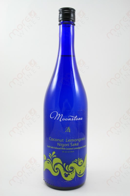 Moonstone Coconut Lemongrass Nigori Sake 750ml - MoreWines