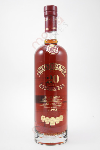 Ron Centenario 20 Year Old Anos Seleccion Premium Rum 750ml - MoreWines