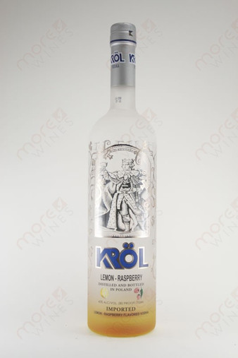 Krol Lemon Raspberry Vodka 750ml