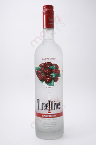 Three Olives Raspberry Vodka 750ml