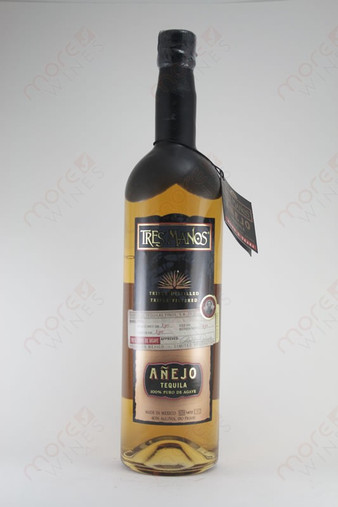 Tres Manos Anejo Tequila 1L