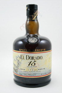 El Dorado 15 Year Special Reserve Rum 750ml