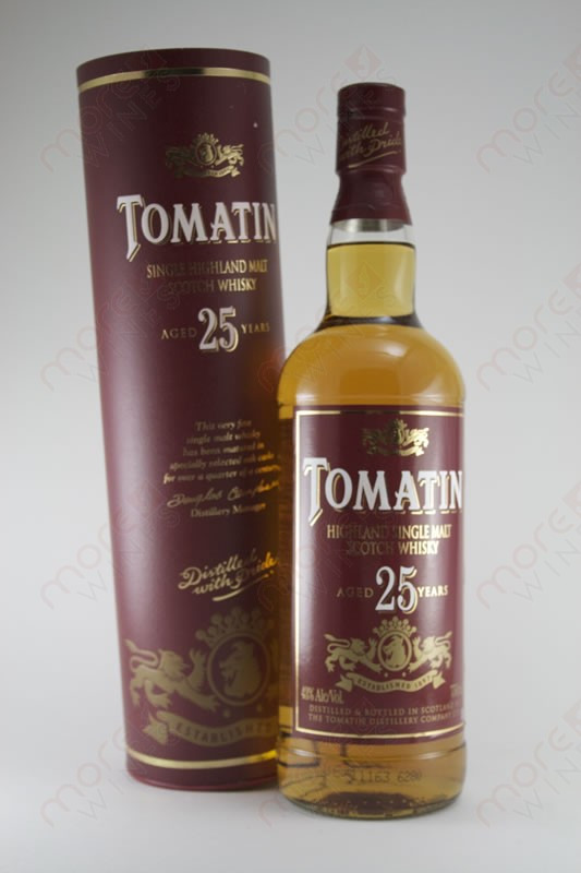 Tomatin 25 Years Single Malt 750ml - MoreWines