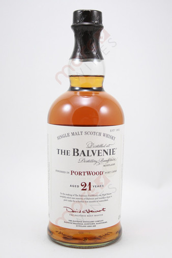 The Balvenie 21 Years Scotch Whiskey 750ml