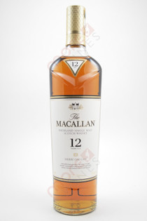 The Macallan Single Malt Scotch Whisky 12 Years 750ml