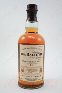The Balvenie Single Malt Caribbean Cask Aged 14 Years 750ml