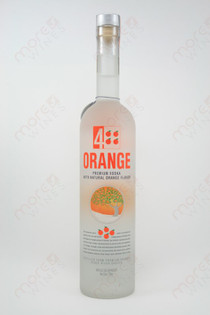 4 Orange Vodka 750ml