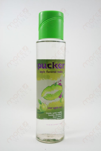 Pucker Sour Apple Sass Vodka 750ml