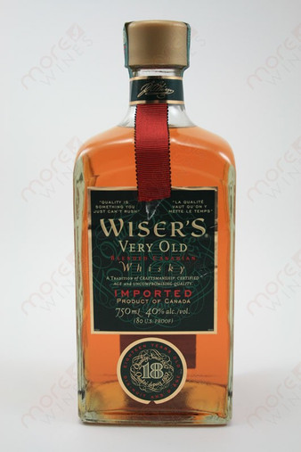 Wiser's 18 Year Old Whiskey 750ml