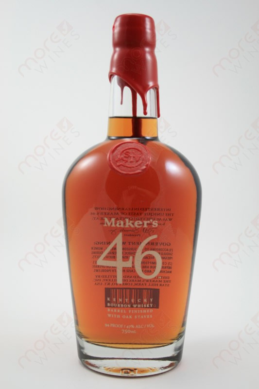 Maker's Mark 46 Kentucky Straight Bourbon Whisky 750ml MoreWines