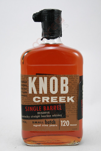 Knob Creek 9 Year Single Barrel Reserve Straight Whiskey 750ml