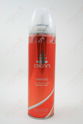 Cream Orange Alcohol Infused Whipped Cream 375ml