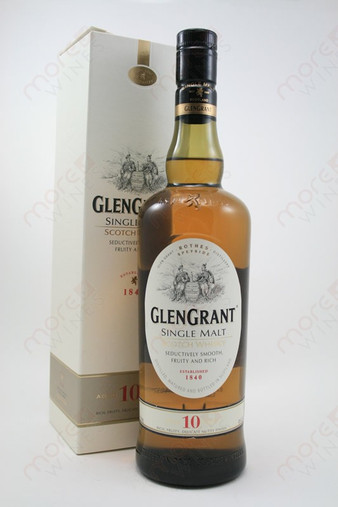 Glen Grant 10 Year Single Malt Whiskey 750ml - MoreWines