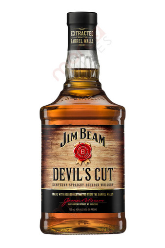 Jim Beam Devil's Cut 90 Proof Bourbon Whiskey 750ml - MoreWines