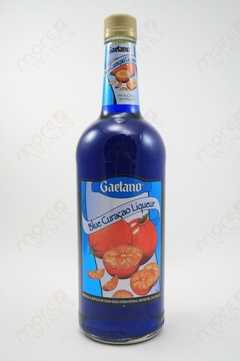 Gaetano Blue Curacao Liqueur 750ml