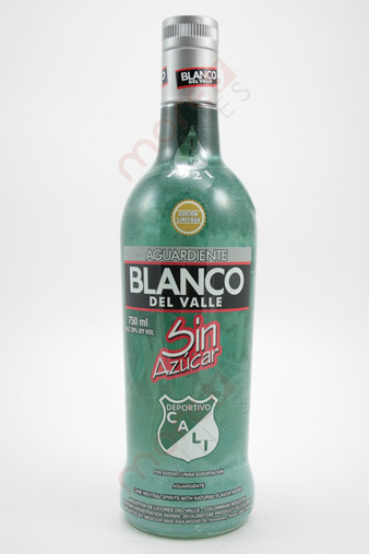 Blanco Del Valle Aguardiente 750ml