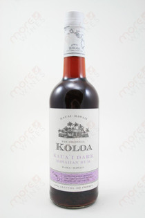 Koloa Dark Hawaiian Rum 750ml