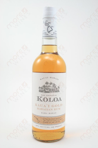 Koloa Gold Hawaiian Rum 750ml