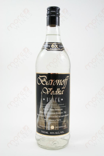 Baronoff Black Vodka