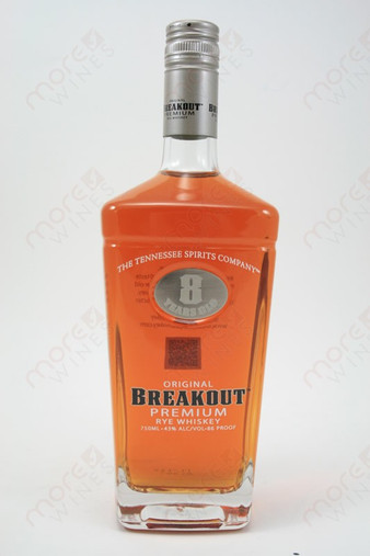 Original Breakout Premium 8 Year Old Rye Whiskey 750ml