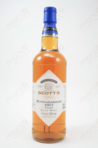 Scott's Selection Bunnahabhain 1977 Single Islay Malt Whiskey 750ml
