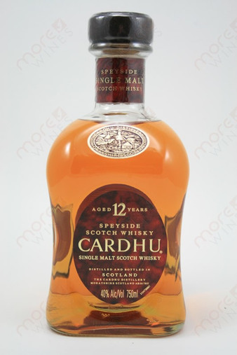 Cardhu 12 Year Old Scotch Whiskey 750ml