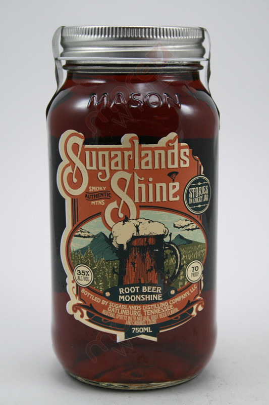 Sugarlands Shine Root Beer Moonshine 750ml - MoreWines