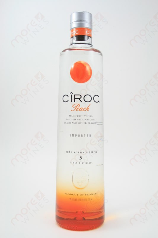 Ciroc Peach Vodka 750ml MoreWines