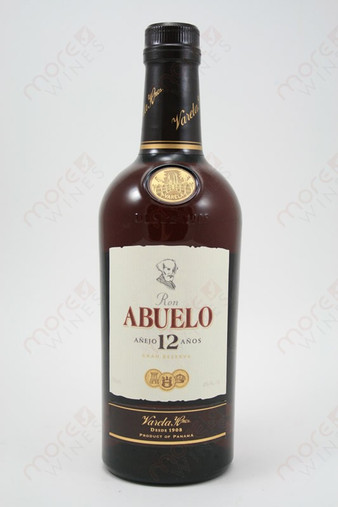 Ron Abuelo 12 Year Old Anejo Rum 750ml