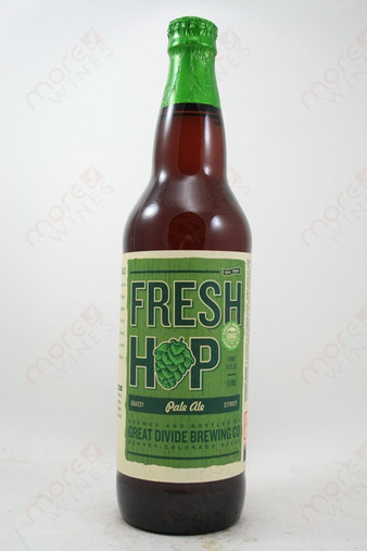 Great Divide Brewing Fresh Hop Pale Ale 22fl oz