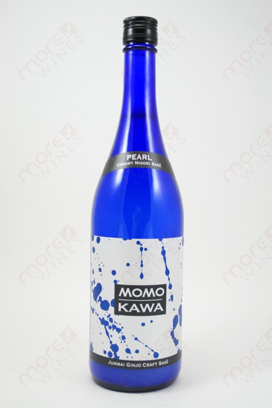 Momokawa Pearl Creamy Nigori Sake 750ml - MoreWines