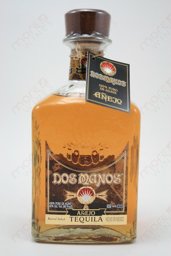 Dos Manos Barrel Select Anejo 750ml - MoreWines