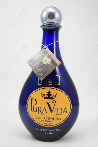 Pura Vida Gold Tequila 750ml