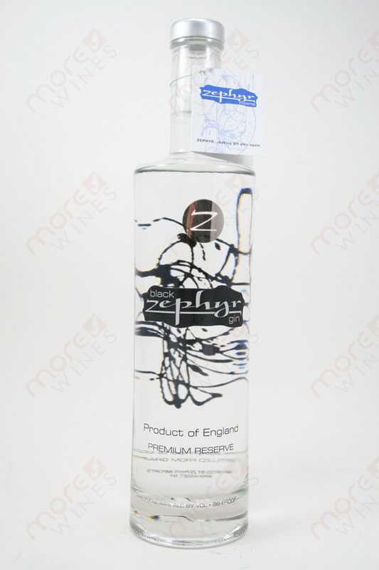 Black Zephyr Premium Reserve Gin 750ml MoreWines