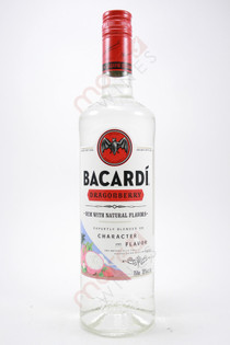  Bacardi Dragon Berry Dragonfruit Infused Strawberry Rum 750ml 