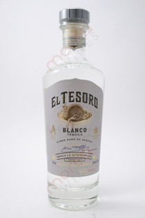 El Tesoro Platinum Blanco Tequila 750ml