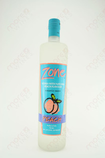 Zone Peach Vodka 750ml