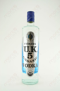 Utkins Organic Vodka 750ml