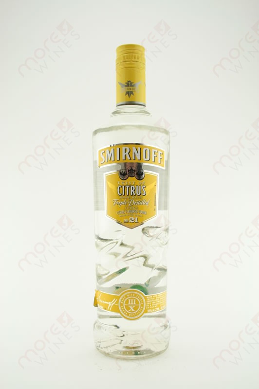Smirnoff Citrus Vodka 750ml - MoreWines