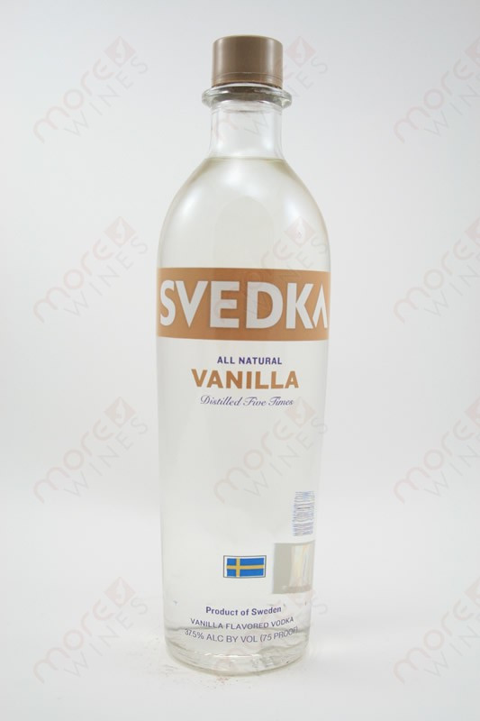 Svedka Vanilla Vodka 750ml - MoreWines