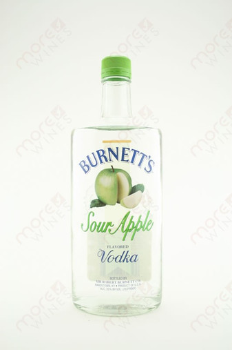 Burnett's Sour Apple Vodka 750ml