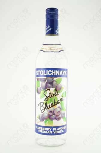 Stolichnaya Stoli Blueberi Vodka 750ml