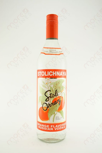 Stolichnaya Stoli Orangi Vodka 750ml