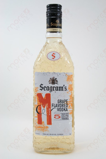 Seagram's Grape Flavored Vodka 750ml