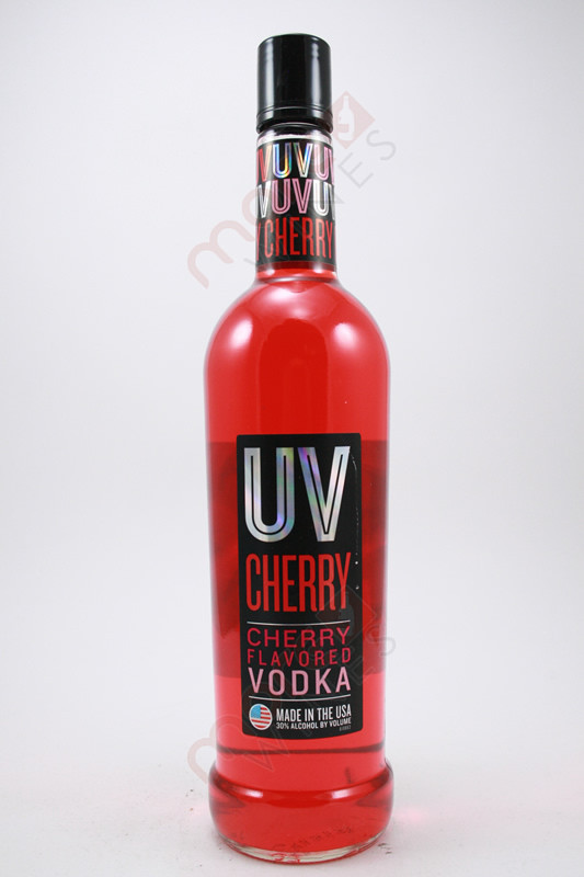 UV Red Cherry Vodka 750ml MoreWines