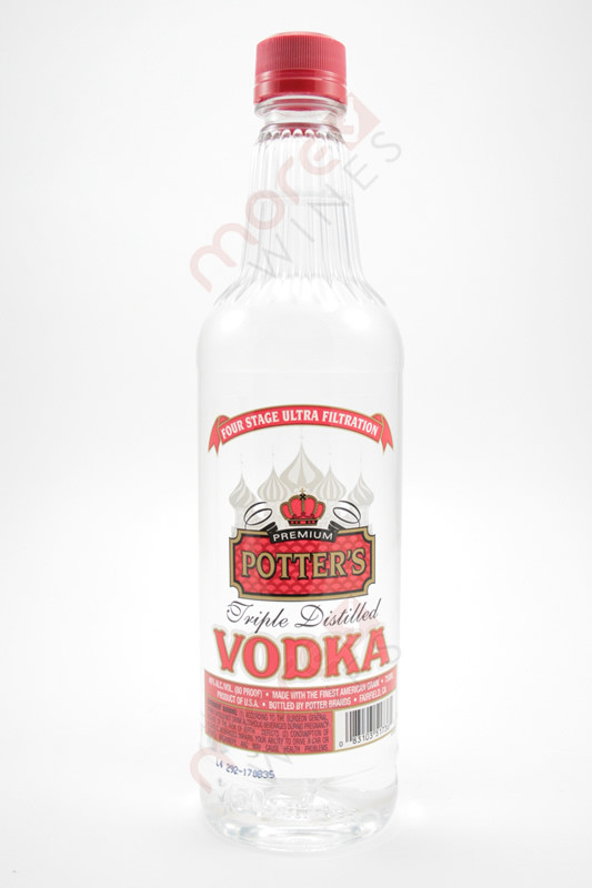 Potter's Vodka 750ml MoreWines