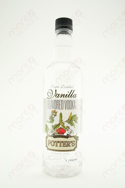 Potter's Vanilla Vodka 750ml MoreWines